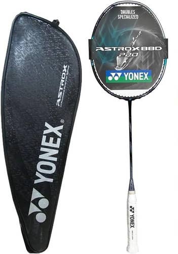 Yonex Astrox 88D PRO UnStrung Badminton Racket (Silver Black, (4UG5)