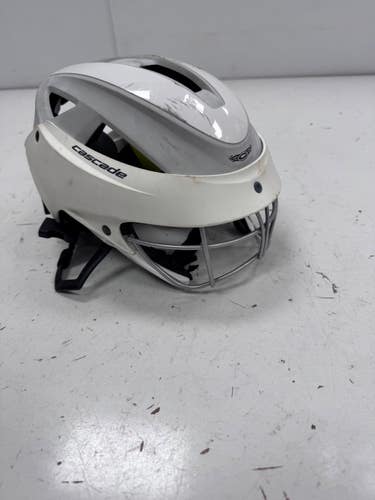 Used Cascade CASCADE LX Lacrosse Helmet White Fits all 11860-S000315238