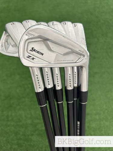 Srixon ZX7 Mkii Forged Iron Set 4-P / KBS TGI 95 Stiff Graphite