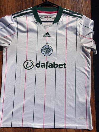 White XL Adult Unisex Adidas Jersey (Used)