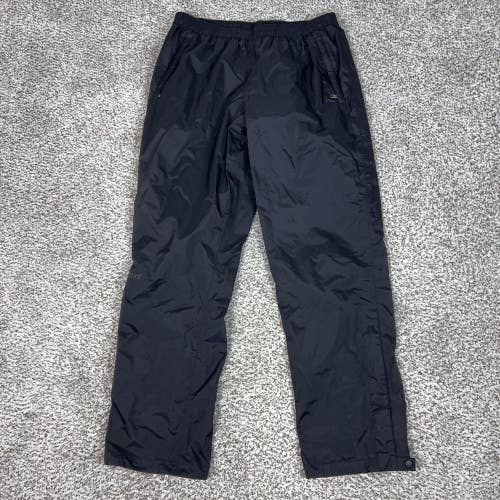 Marmot Pants Mens XL Black Lined Rain Pants Hiking Water Resistant Outdoor Camp