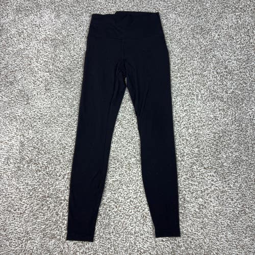 Lululemon Pants Womens 6 Black High Rise Ankle Leggings Yoga Wunder Under 25 Gym