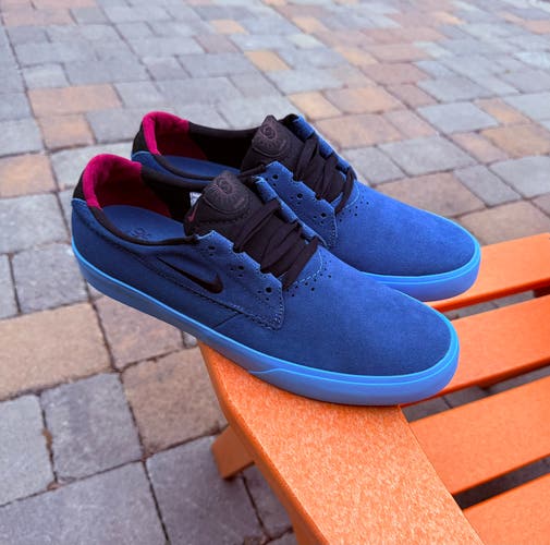 Mens Nike SB Shane O’Neil Skateboard Shoes Size 11 - Dark Marina Blue BV0657-408