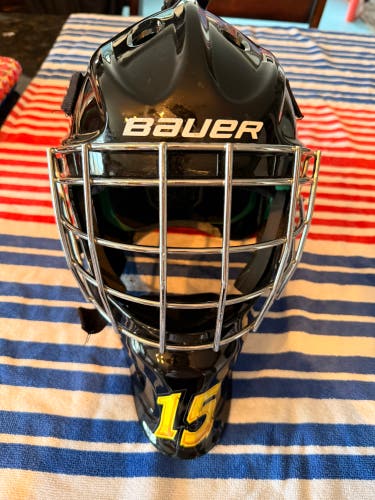 Junior Bauer NME 4 Goalie Mask (Used)