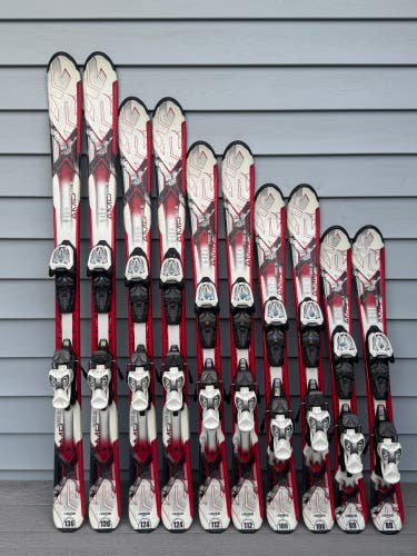 Kid's K2 AMP Strike 88 cm All Mountain Skis With Bindings Max Din 10 (Used)