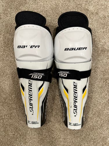 Youth Bauer Supreme 150 9" Shin Pads (Used)
