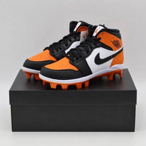 Jordan 1 Retro MCS SE Baseball Softball Cleats Size 9.5 Rare Oregon State Nike Shattered Backboard