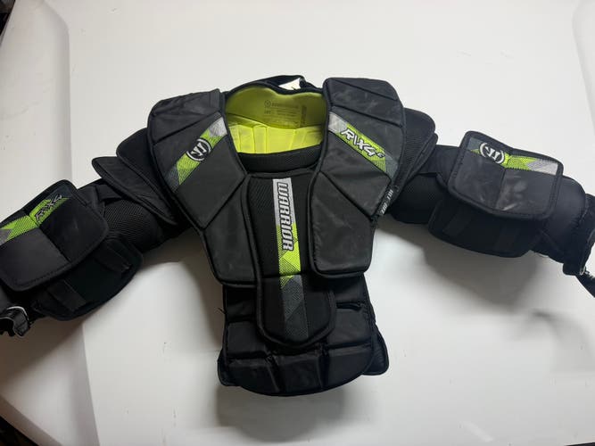 Medium Warrior Ritual X4 E Goalie Chest Protector (Used)