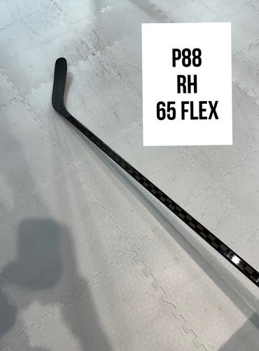 Senior(1x)Right P88 65 Flex 66”ProBlackStock™ Unbranded Blackouts Pro Stock Nexus Hockey Sticks