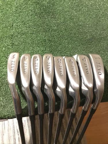 Zevo Oversize Comp Equipe Irons Set (3-PW-GW, No 7i) System Fit 7 Graphite Read