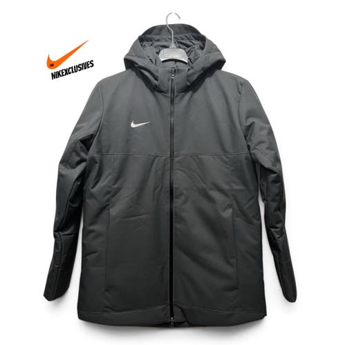 Gray Men's Large Nike Jacket (New) Nike Team Men’s Storm-Fit Down Fill Parka Jacket DJ6526-060