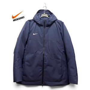 Blue Men's XL Nike Jacket (New) Nike Team Men’s Storm-Fit Down Fill Parka Jacket DJ6526-419
