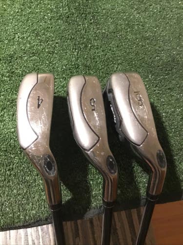 Callaway Fusion Wide Sole Irons Set (4-6 Irons) Regular 75g Graphite Shafts