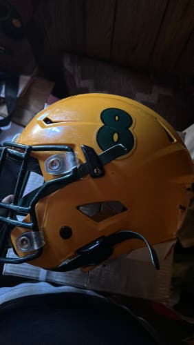 Yellow Adult Large Riddell SpeedFlex Helmet (Used)