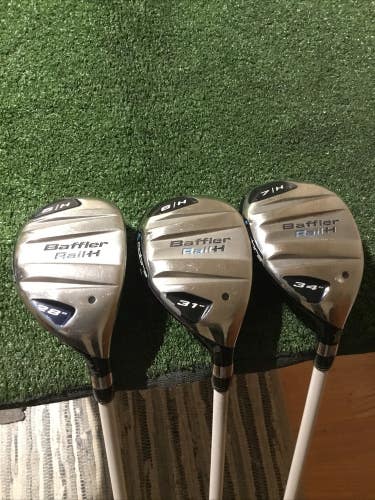 King Cobra Ladies Baffler Rail-H Hybrids Set (5H, 6H, 7H) Fujikura Graphite