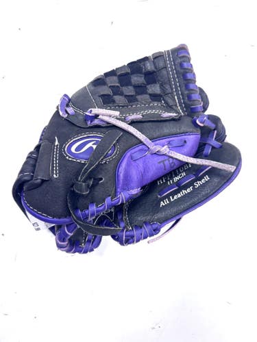 Used Rawlings HIGHLIGHT BB/SB Glove RH Throw Black 11" 11860-C000312706