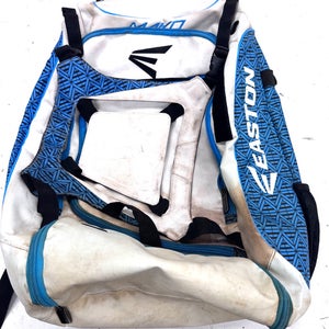 Used Easton MAKO BB/SB Player Backpack White 11860-S000313797