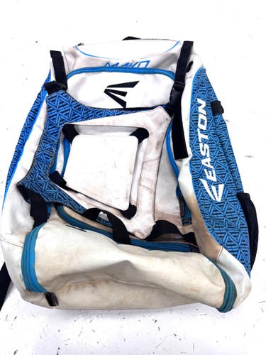 Used Easton MAKO BB/SB Player Backpack White 11860-S000313797