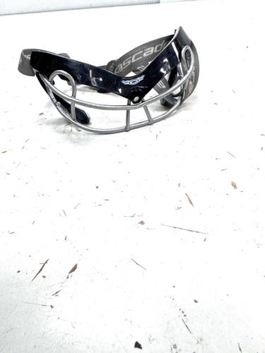 Used Cascade GOGGLES Lacrosse Facial Protect Black Senior 11860-S000314517