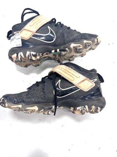 Used Nike .TROUT BB/SB Cleats Black Junior 04 11860-S000314612