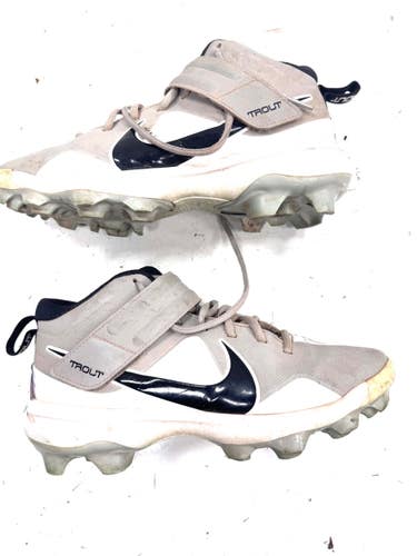 Used Nike .TROUT BB/SB Cleats Grey Junior 05.5 11860-S000314613