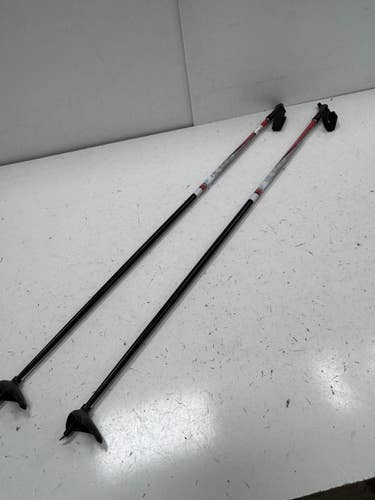 Used Whitewoods CROSS TRAIL Mens XC Ski Poles Black 135 cm / 54 in 11860-S000314696