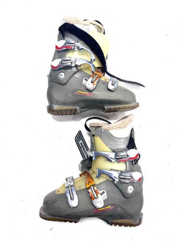 Used Salomon PERFORMA 8 Womens DH Ski Boot Brown 270 MP - M09 - W10 11860-S000314226