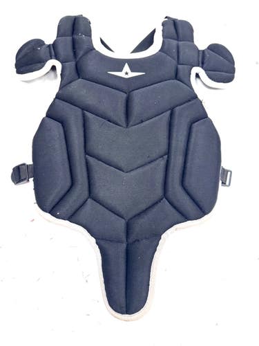 Used All-Star CHEST PROTECTOR Catchers Chest Protector Black Junior 11860-S000314259