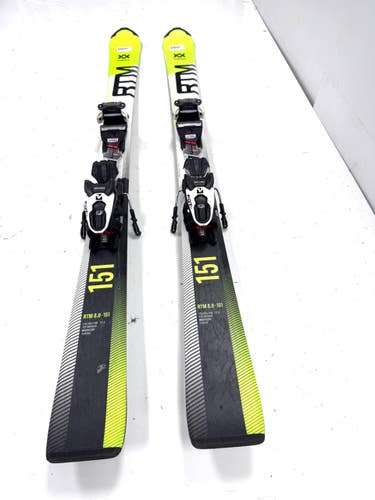 Used Volkl RTM Mens DH Ski/Binding Neon Green 151 cm 11860-S000312505