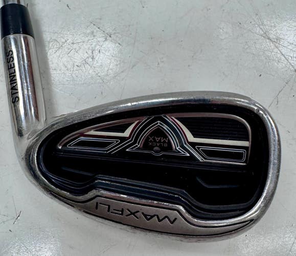 Used Maxfli BLACK MAX Mens Individual Iron RH 8 Iron 11860-S000314324