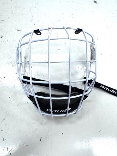 Used Bauer Hockey Wire Mask White LG 11860-S000314334