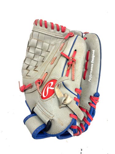 Used Rawlings PLAYERS SERIES BB/SB Glove RH Throw Grey 11 1/2" 11860-S000311925