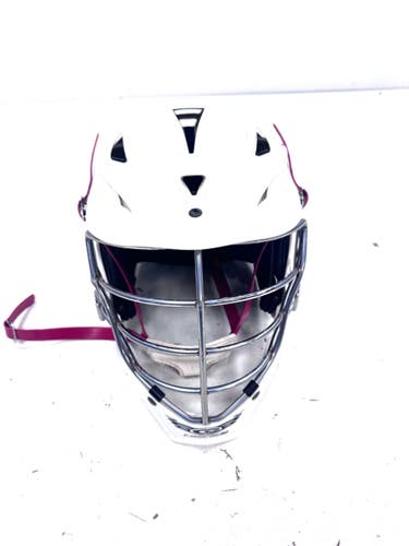 Used Cascade R Lacrosse Helmet White One Size 11860-S000315011