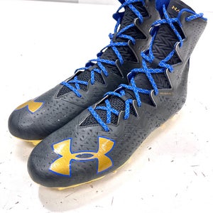 Used Under Armour Adult FB Cleats Grey Senior 15 11860-S000315084