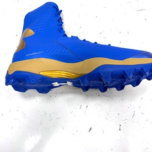 Used Under Armour Adult FB Cleats Royal Blue Senior 15 11860-S000315094