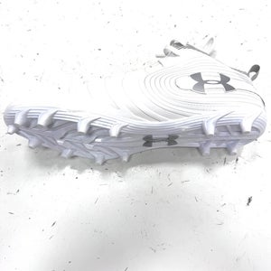 Used Under Armour Adult FB Cleats White Senior 15 11860-S000315091