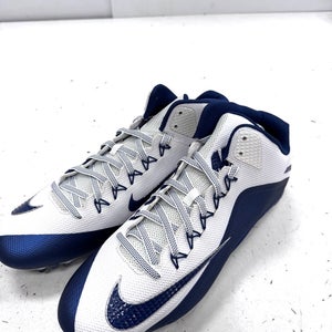 Used Nike Adult FB Cleats White Senior 16 11860-S000315100