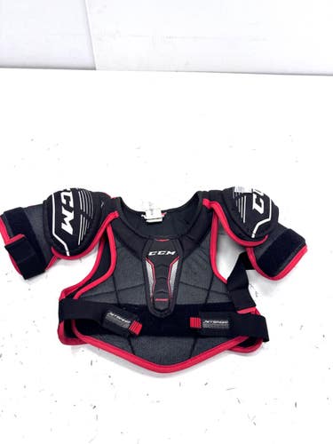 Used CCM JETSPEED EDGE Junior Shoulder Pads MD 11860-S000314725