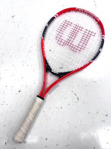 Used Wilson FEDEREER 25 INCH Junior Tennis Racquet Red 25" 11860-C000314860