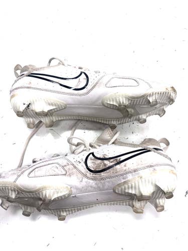 Used Nike LAX Cleats Mens White Senior 10.5 11860-S000314889
