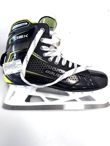 Used Bauer GSX GOAL SKATE Senior Goalie Skate Senior 11.5 11860-S000314915
