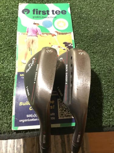 Callaway Mack Daddy4 S-Grind Milled Wedge Set GW & SW Stiff S400 TourIssue Steel