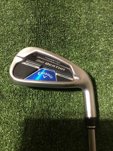 Callaway Ladies Big Bertha Reva 7 Iron RCH 45 Blue Graphite Shaft (36.5)