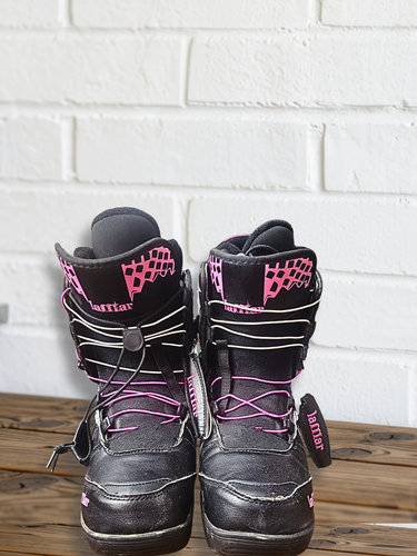 LaMar Express Women's Snowboard Boots - Black / Magenta (Used) Size 8