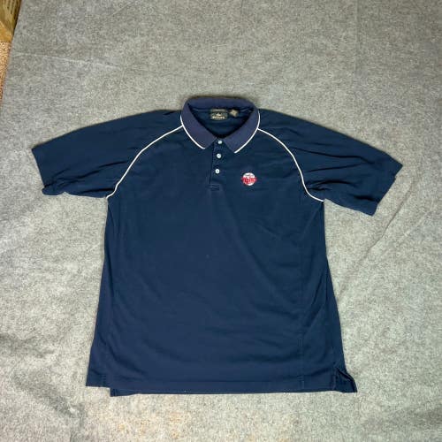 Minnesota Twins Mens Shirt Extra Large Navy White Polo Baseball MLB Everyday Top