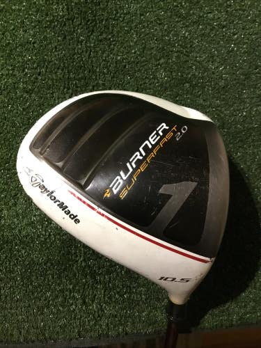 Taylormade Burner Superfast 2.0 10.5* Driver Stiff Fujikura Motore 65 Graphite