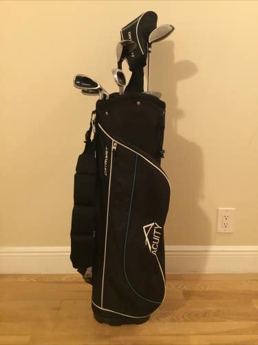 Acuity Ladies Catalyst Full Set (D, FW, HY, 6/7i, 8/9i, PW, Putter) & Carry Bag