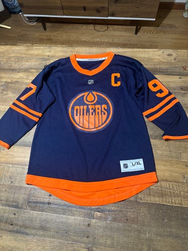 Edmonton Oilers NHL Large/Extra Large Youth Unisex Jersey