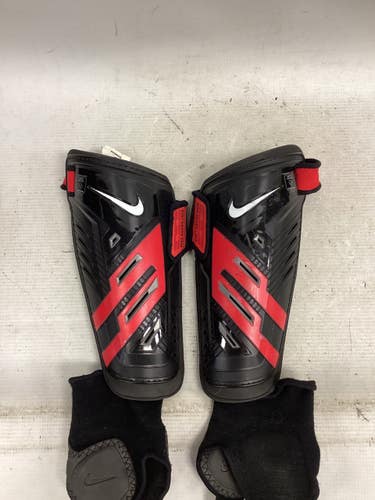 Used Nike Soccer Shin Guards Adult Black LG 11851-S000051654