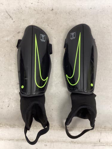 Used Nike Soccer Shin Guards Youth Black MD 11851-S000051657